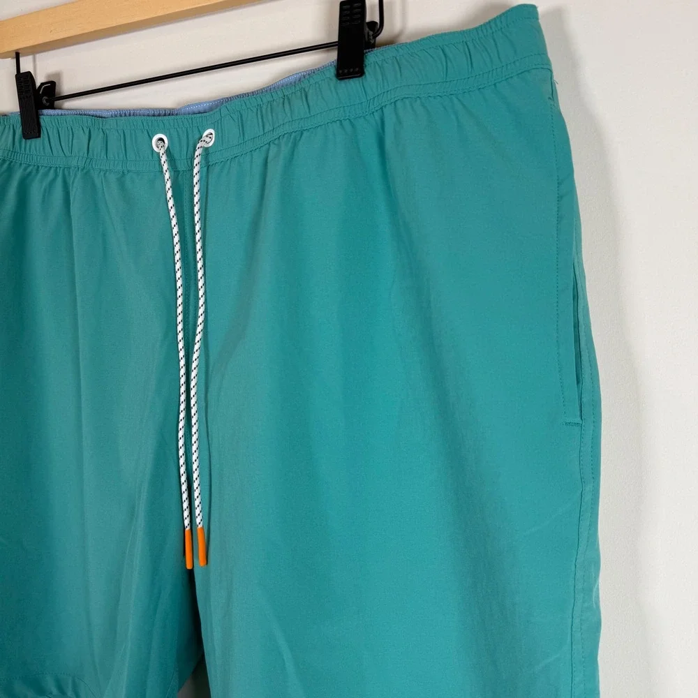Bonobos Men's XL Swim Trunks Teal Green Swimsuit Shorts 9‎ Inch Inseam Summer